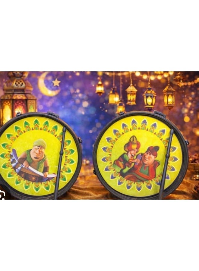 Children's Ramadan-themed drum set – with colorful drums multi shapes - Image 3
